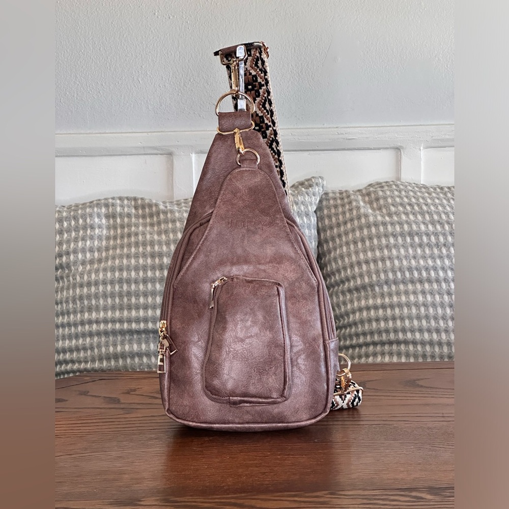 JORY | Hailey Crossbody Sling Bag | Vegan Leather